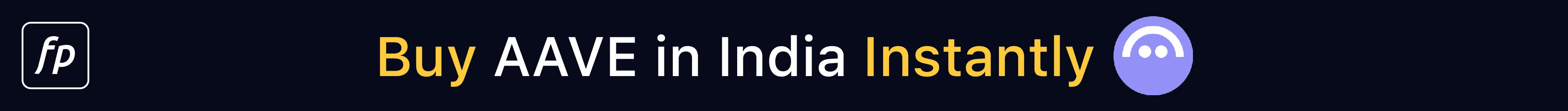 Buy Aave coin in India Instantly