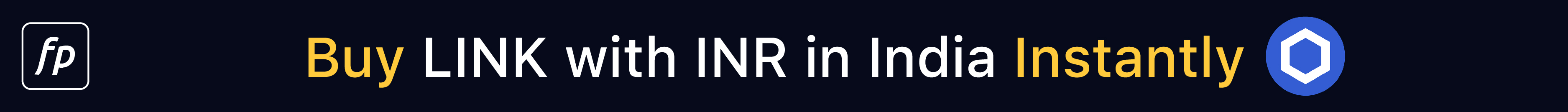 Buy LINK in INR in India Instantly