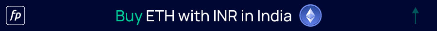 Buy Ethereum with INR in India